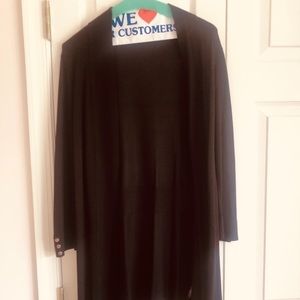 White House Black Market Black cardigan.